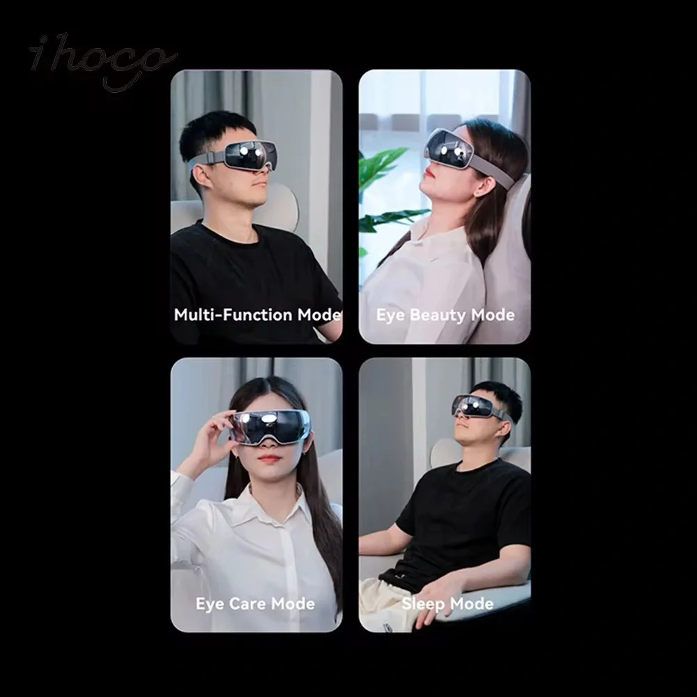 Futuristic Silver Eye Massager